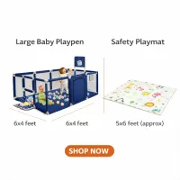 Playpen Large Playpen for twin, with Basketball Hoop, Comes with Bracket and 30 Ball | Large Size (China)