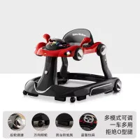 Multifunctional Comfortable Music Baby Walker Assistant Car Shape Baby Walker With Push Handle