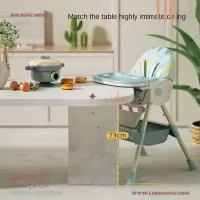 3-in-1 Baby Feeding Chair + Rocking Horse – Comfortable, Adjustable & Fun for Your Baby