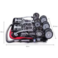 BAOBAOHAO 703A Twins Baby Stroller