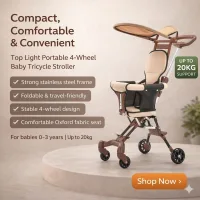Mini Lightweight Baby Stroller | Foldable Travel Stroller