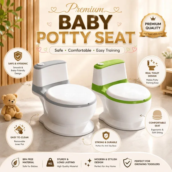 Potty Trainer Commode | High Pan