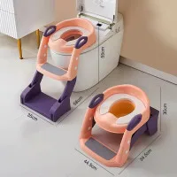 Potty Training Seat with Ladder for Kids | Foldable Toilet Training Seat Bangladesh