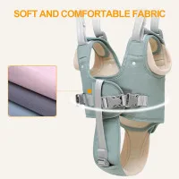 Adjustable Toddler Walking Learning Belt with Soft Cotton Harness