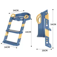 Potty Trainer Commode | With Ladder | Foldable | 2 In 1