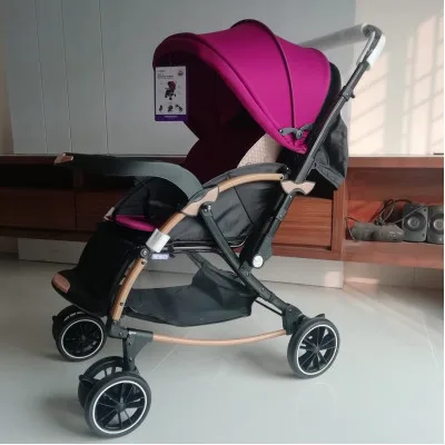Baobaohao Baby Stroller C3 Pram with Rocking Mood And Adjustable Handle Bar