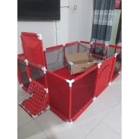 Playpen Large Playpen for twin, with Basketball Hoop, Comes with Bracket and 30 Ball | Large Size (China)